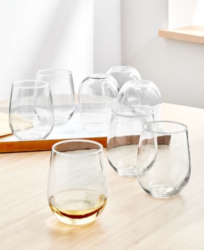 Arch Studio Набор винных бокалов Stemless Wine Glasses, 8 шт.