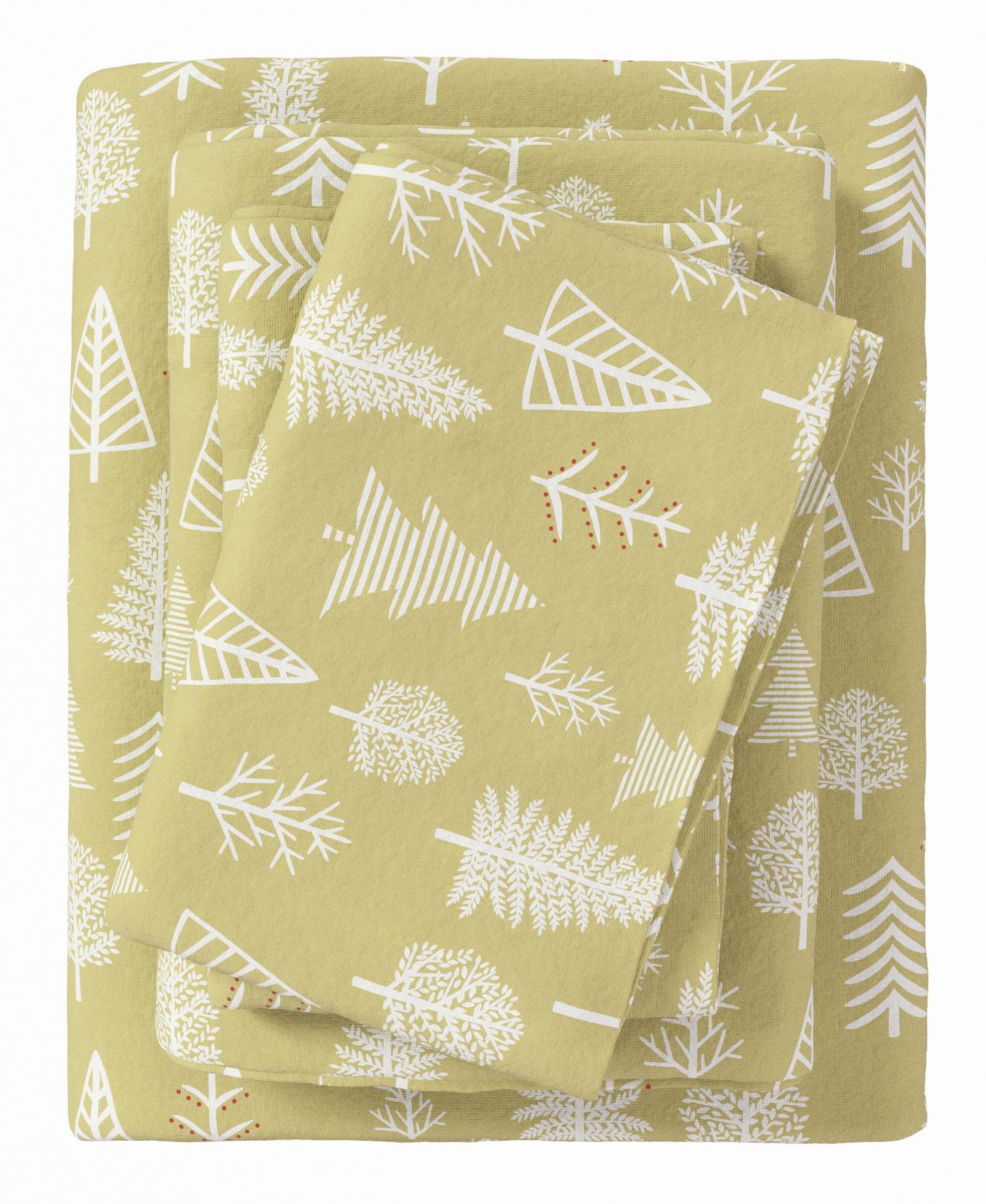 Комплект фланелевых простыней Linery & Co. Lodge Print из ультрамягкого турецкого хлопка