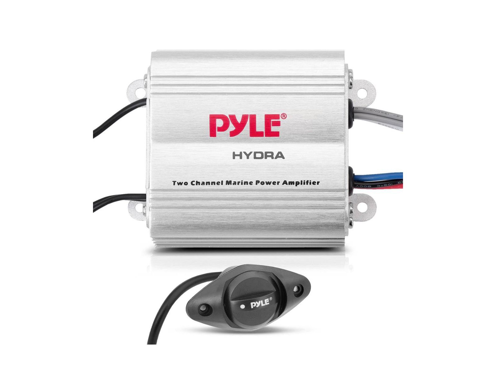 Автомагнитола Pyle Double DIN Marine Bluetooth Stereo Receiver с DVD/CD/MP3/USB/AUX - Black
