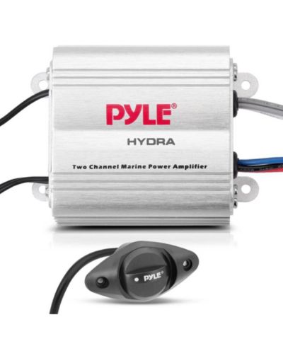 Автомагнитола Pyle Double DIN Marine Bluetooth Stereo Receiver с DVD/CD/MP3/USB/AUX - Black