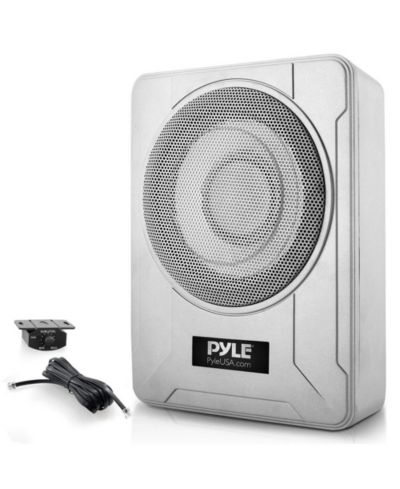 Pyle 600W RCA Active Waterproof Low-Profile 8" Subwoofer