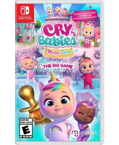 Merge Games Cry Babies Magic Tears: The Big Game Puzzle-Adventure Nintendo Switch