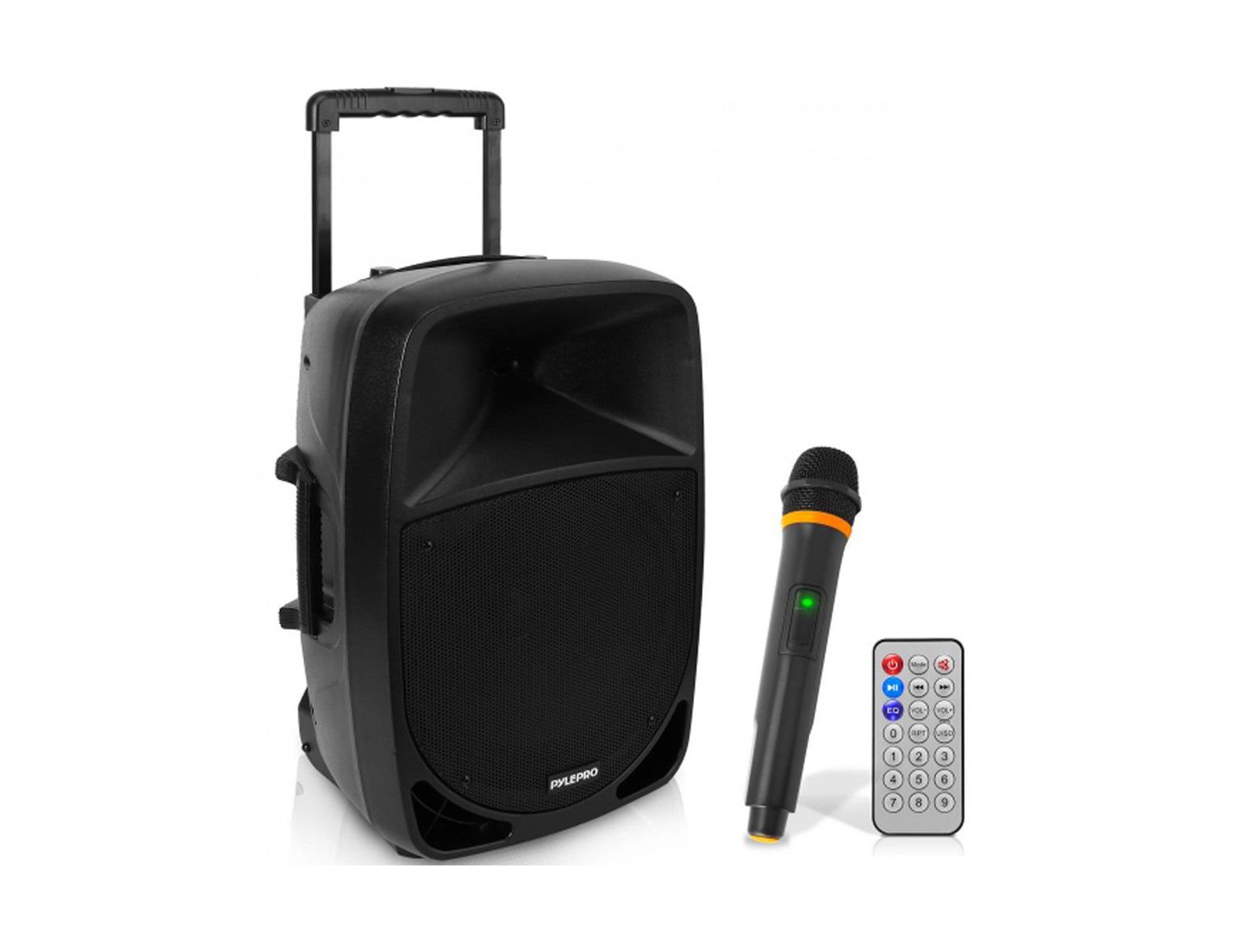 Pyle PSBT125A Bluetooth Wireless Microphone PA Speaker