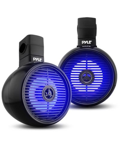 Pyle 200W Bluetooth Waterproof Speaker with LED Lights
