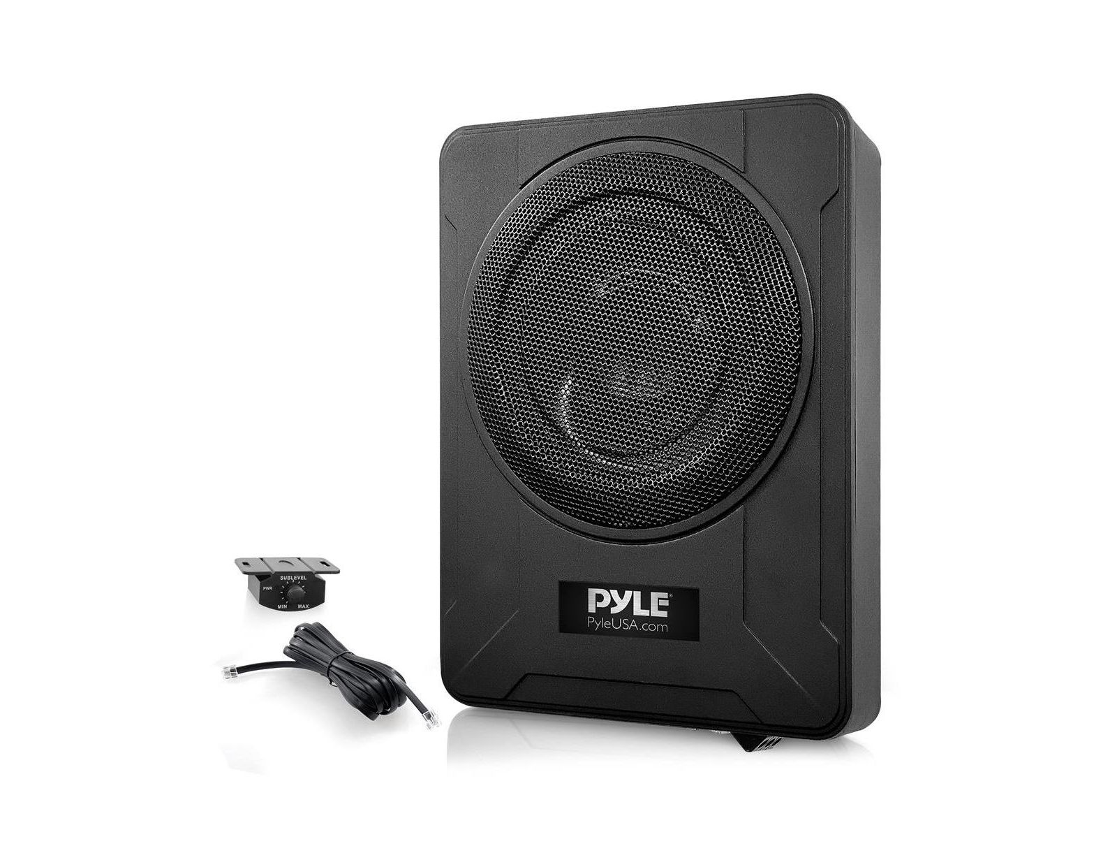 Pyle 600W RCA Low-Profile Car Subwoofer