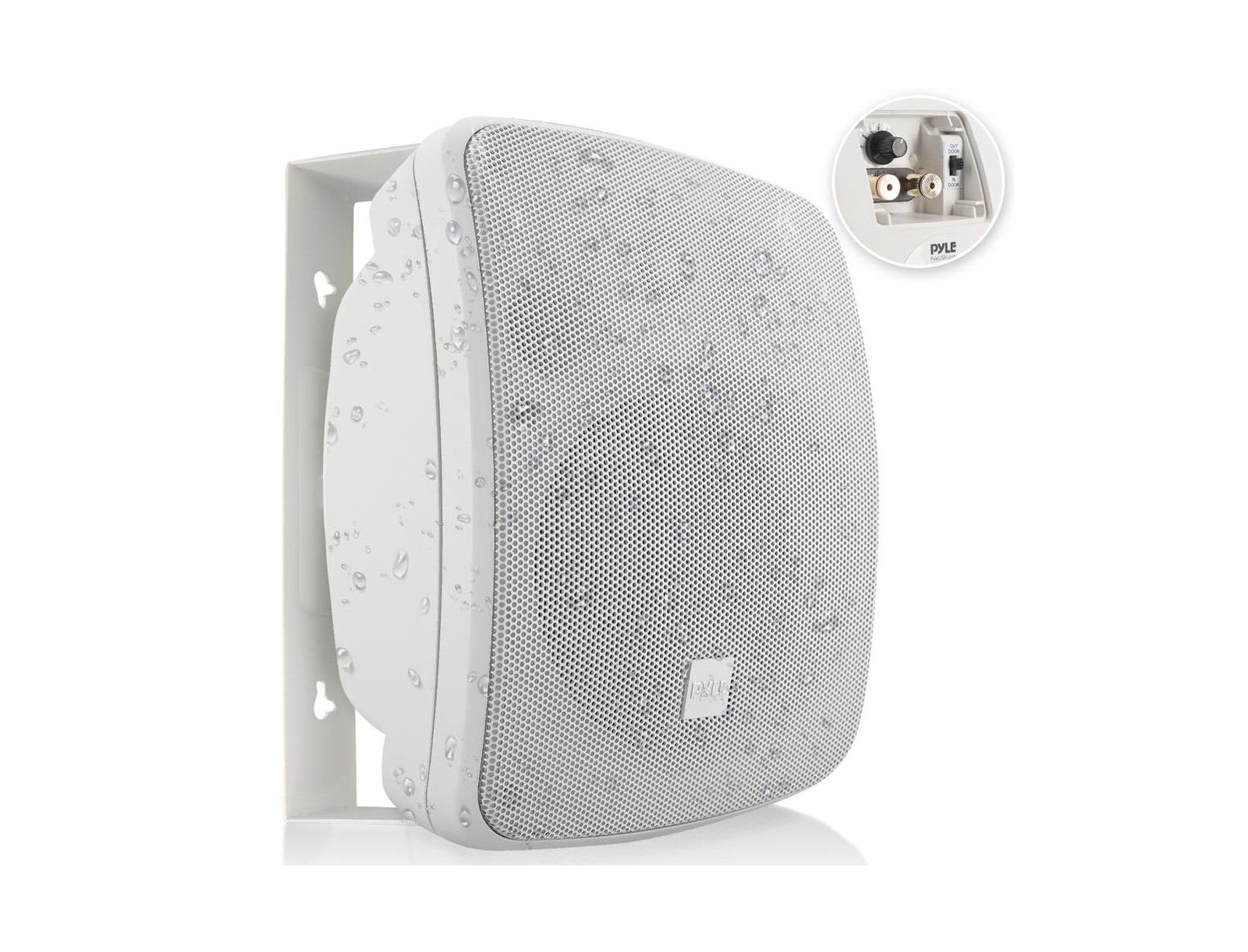 Pyle PDWR445TW Waterproof 70V 2-Way Full Range Speaker