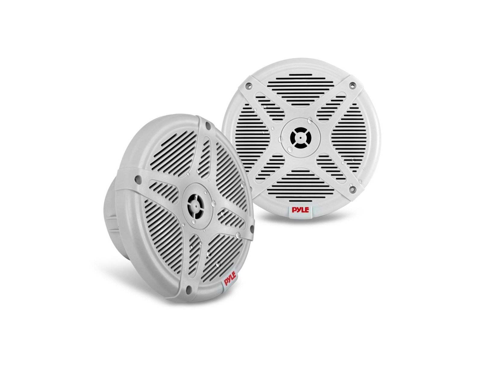 Pyle 6.5" Water-Resistant Wireless RF Streaming Marine Speakers