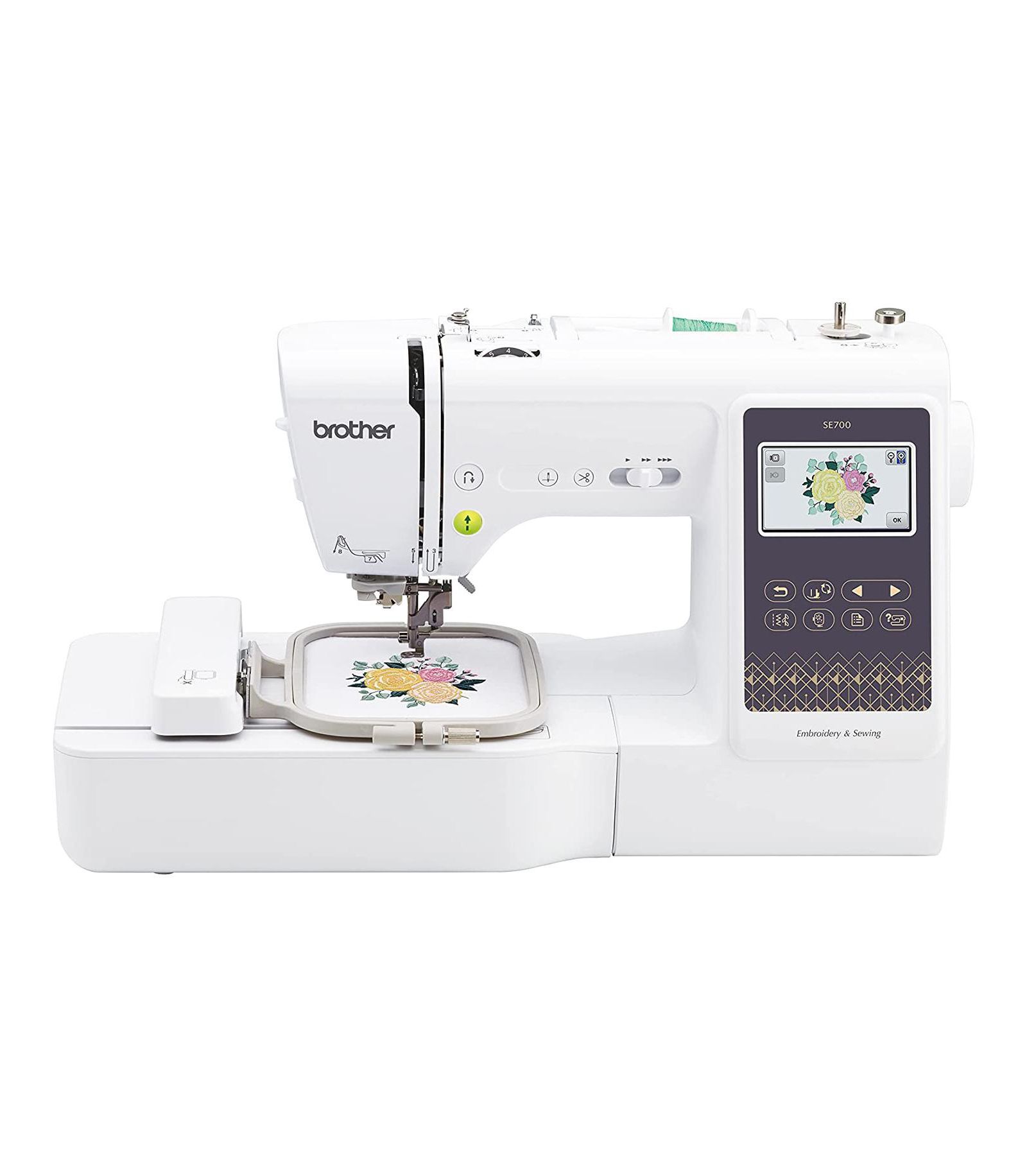 SE700 Embroidery and Sewing Machine with Starter Bundle