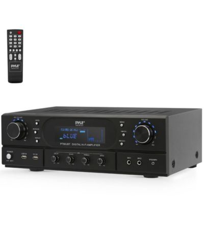 Pyle PT90UBT 2-Channel 180W Wireless Bluetooth Streaming Receiver