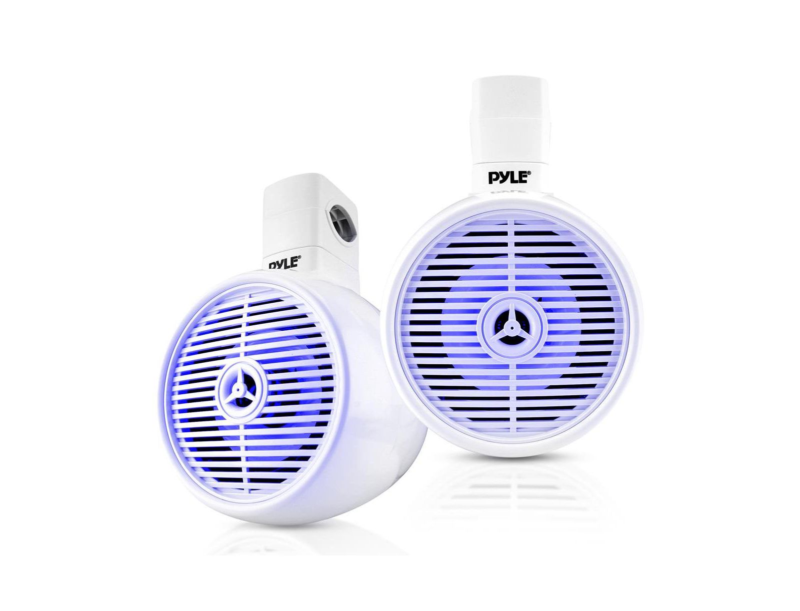 Pyle 6.5" 200W Bluetooth Waterproof Marine Wakeboard Speaker with LED Lights