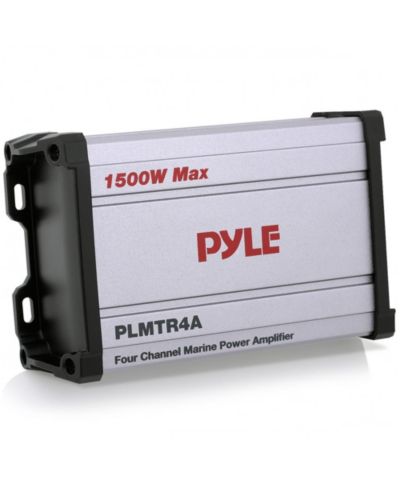 Водонепроницаемый 4-канальный усилитель Pyle PowerSport, 1500W, Marine Grade