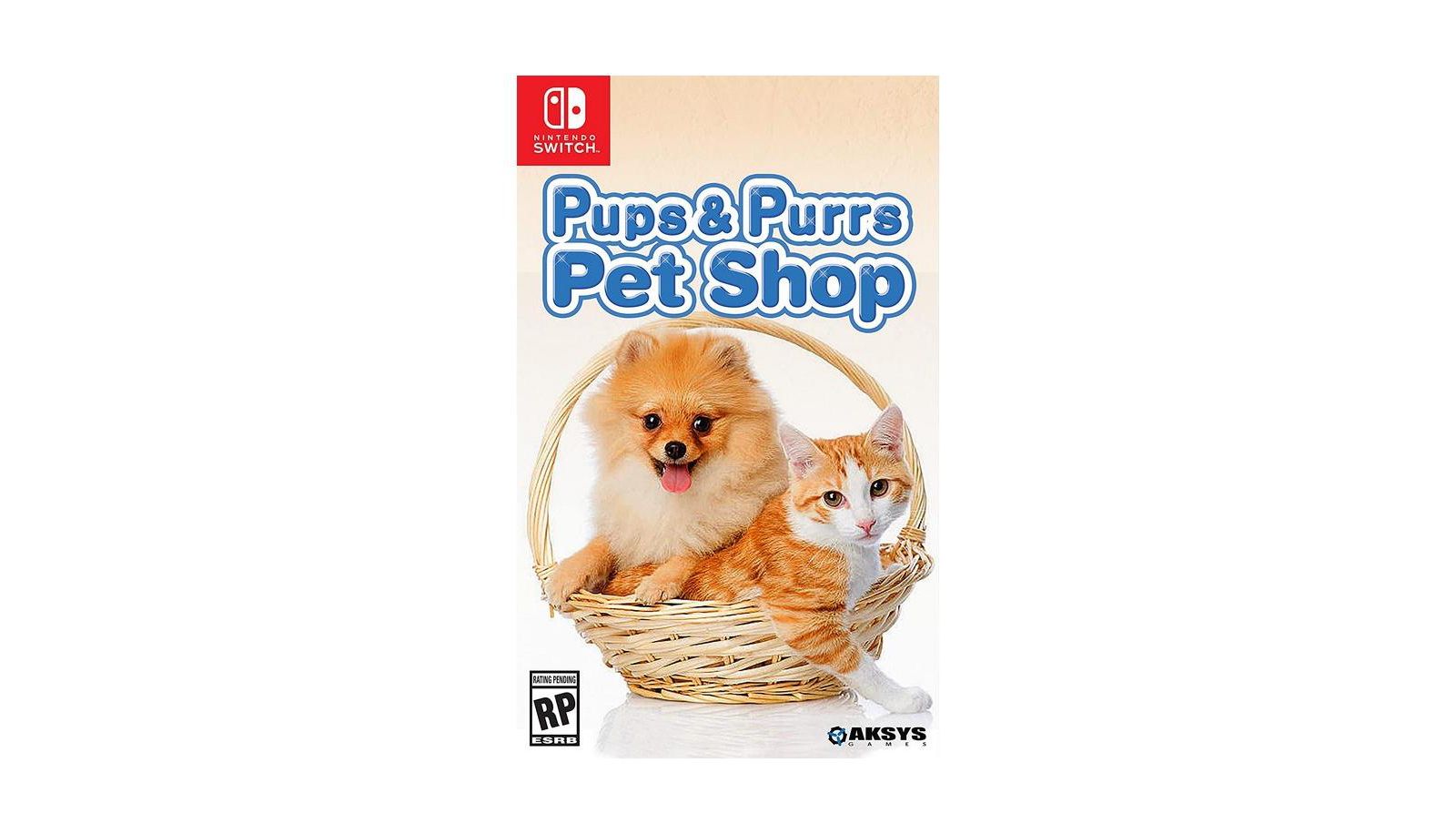Nintendo Switch Pups & Purrs Pet Shop