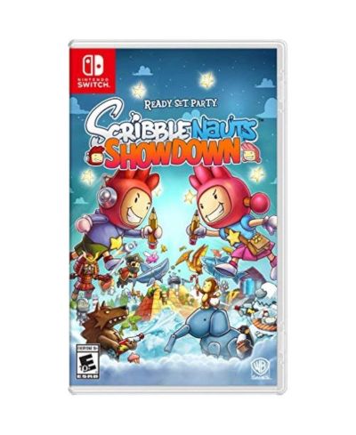 Warner Bros Scribblenauts Showdown Action Adventure Party Game Nintendo Switch