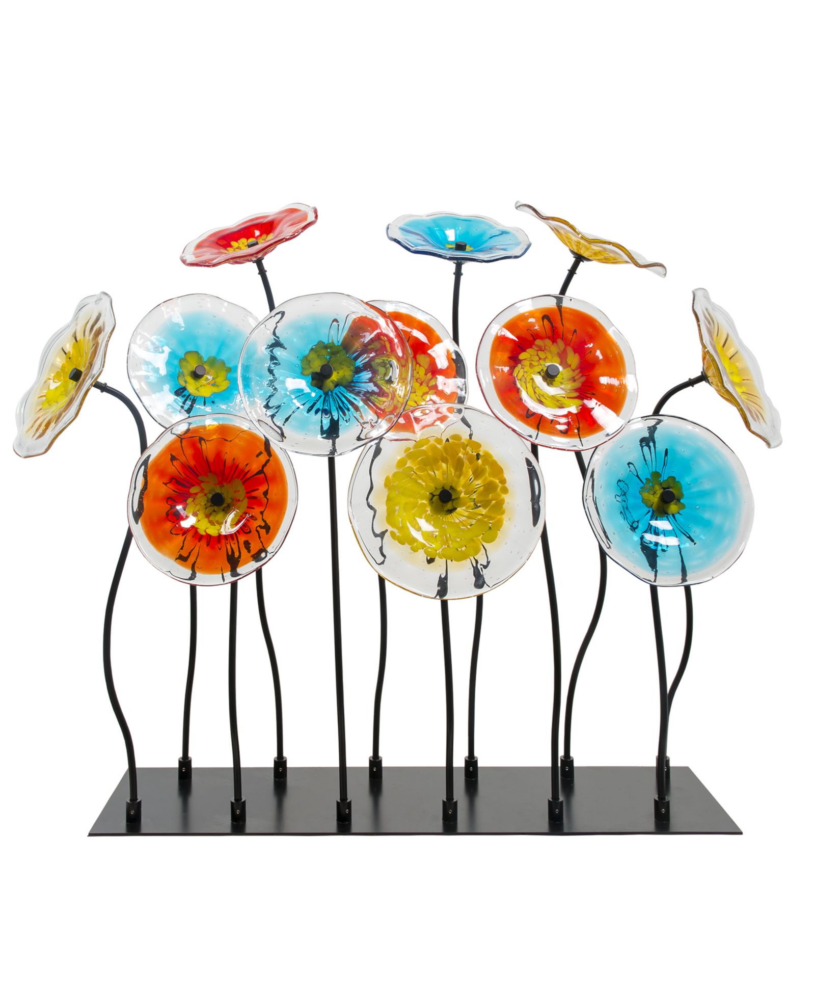 Dale Tiffany Скульптура из художественного стекла Flower Garden, 32"