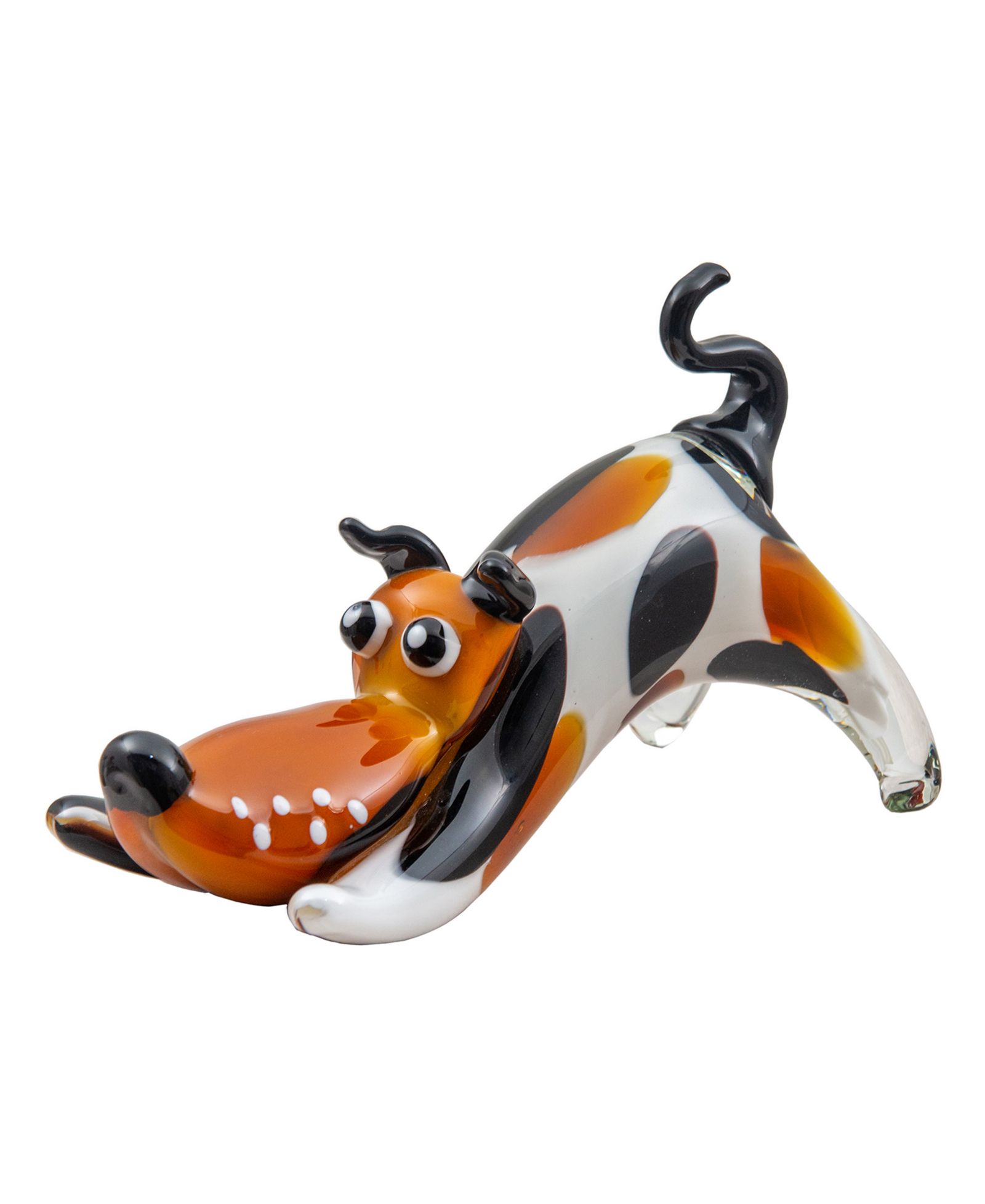 Стеклянная фигурка Dale Tiffany Zainy Dog Art Glass 6.25"