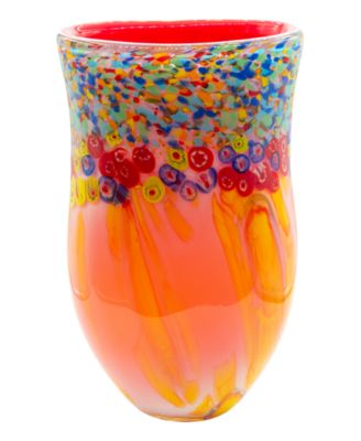 Dale Tiffany 13.75" ваза из художественного стекла Salt Creek