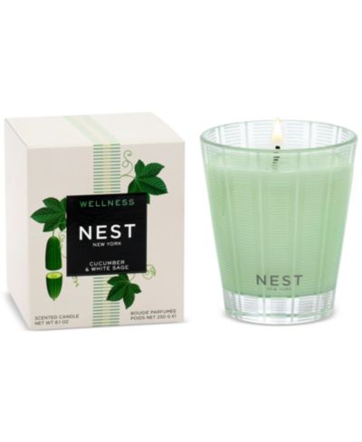 Ароматическая свеча NEST New York Cucumber & White Sage, 8.1 oz