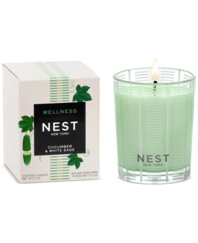 Ароматическая свеча NEST New York Wellness Cucumber & White Sage, 2 oz.