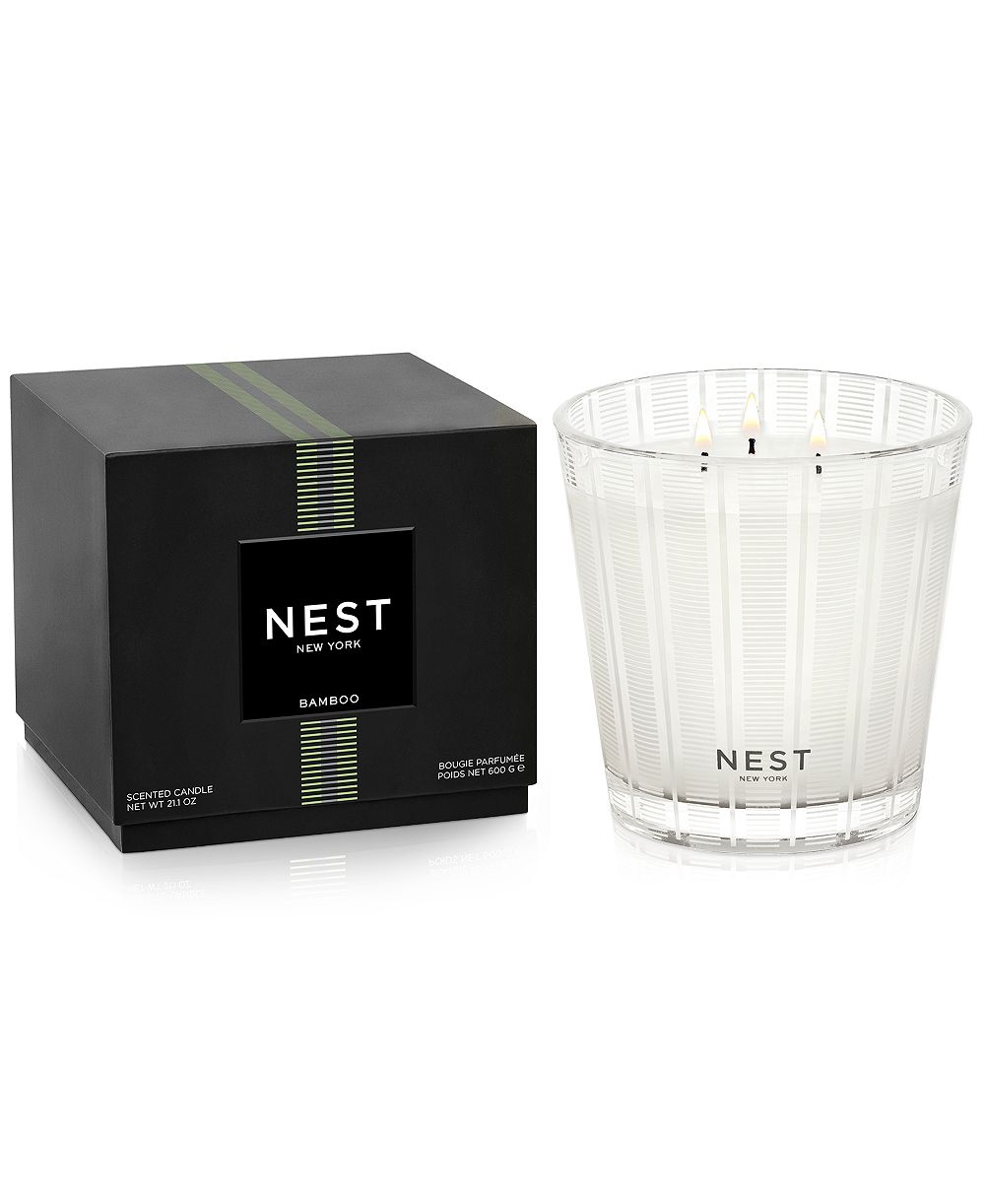 NEST New York Bamboo 3-Wick Candle, 21.1 oz.