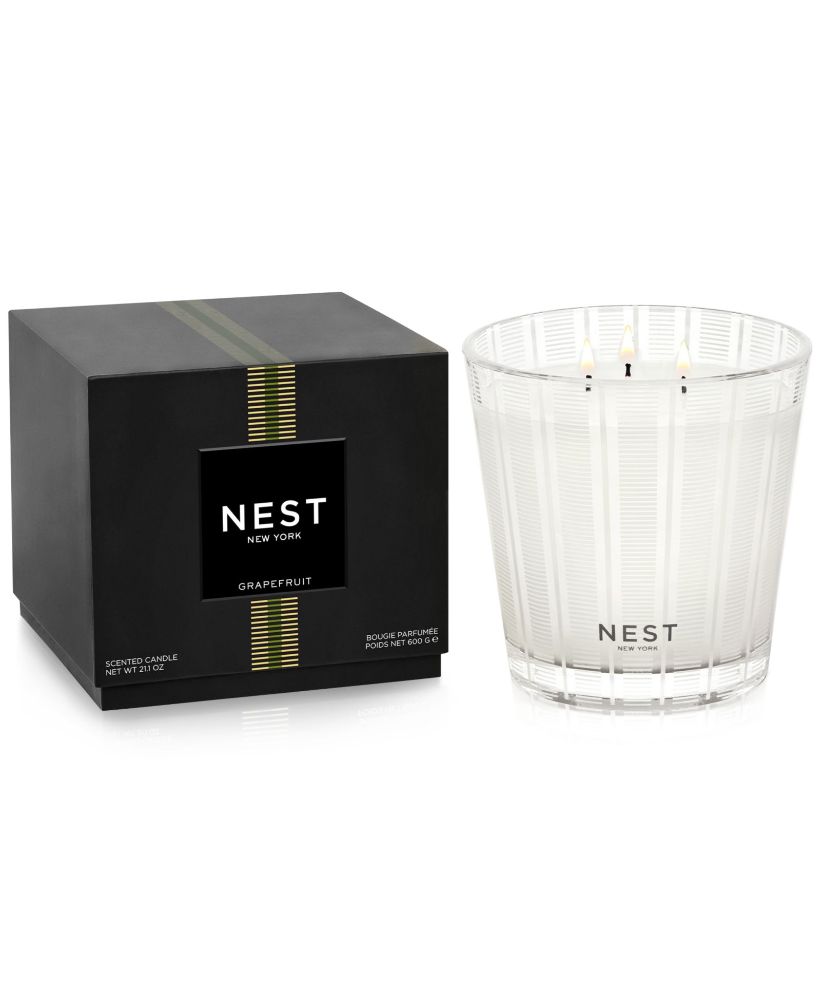 NEST New York Grapefruit 3-Wick Candle, 21.1 oz.