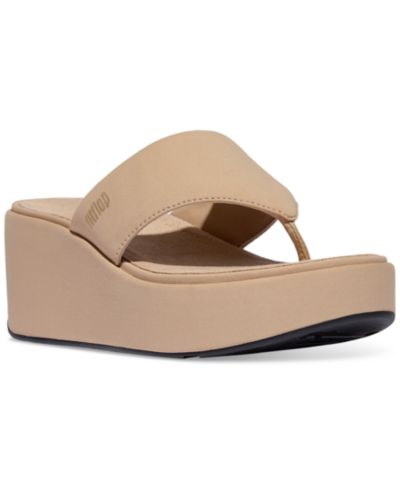 Женские сандалии FitFlop PlatForms Wedge Toe-Post