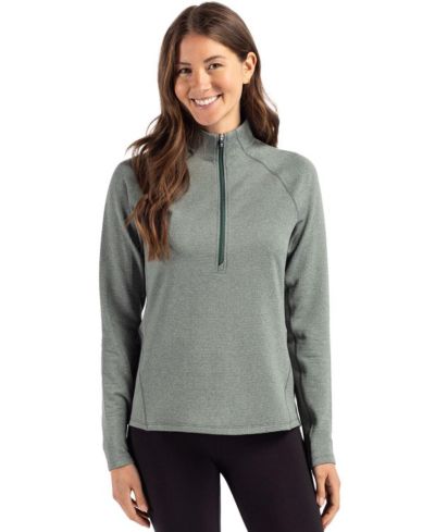 Женский флисовый пуловер Cutter & Buck Peshastin Recycled Half Zip