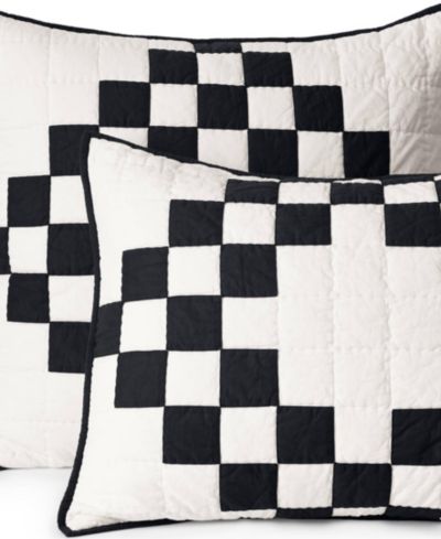 Lands' End Irish Chain Quilt Pillow Sham