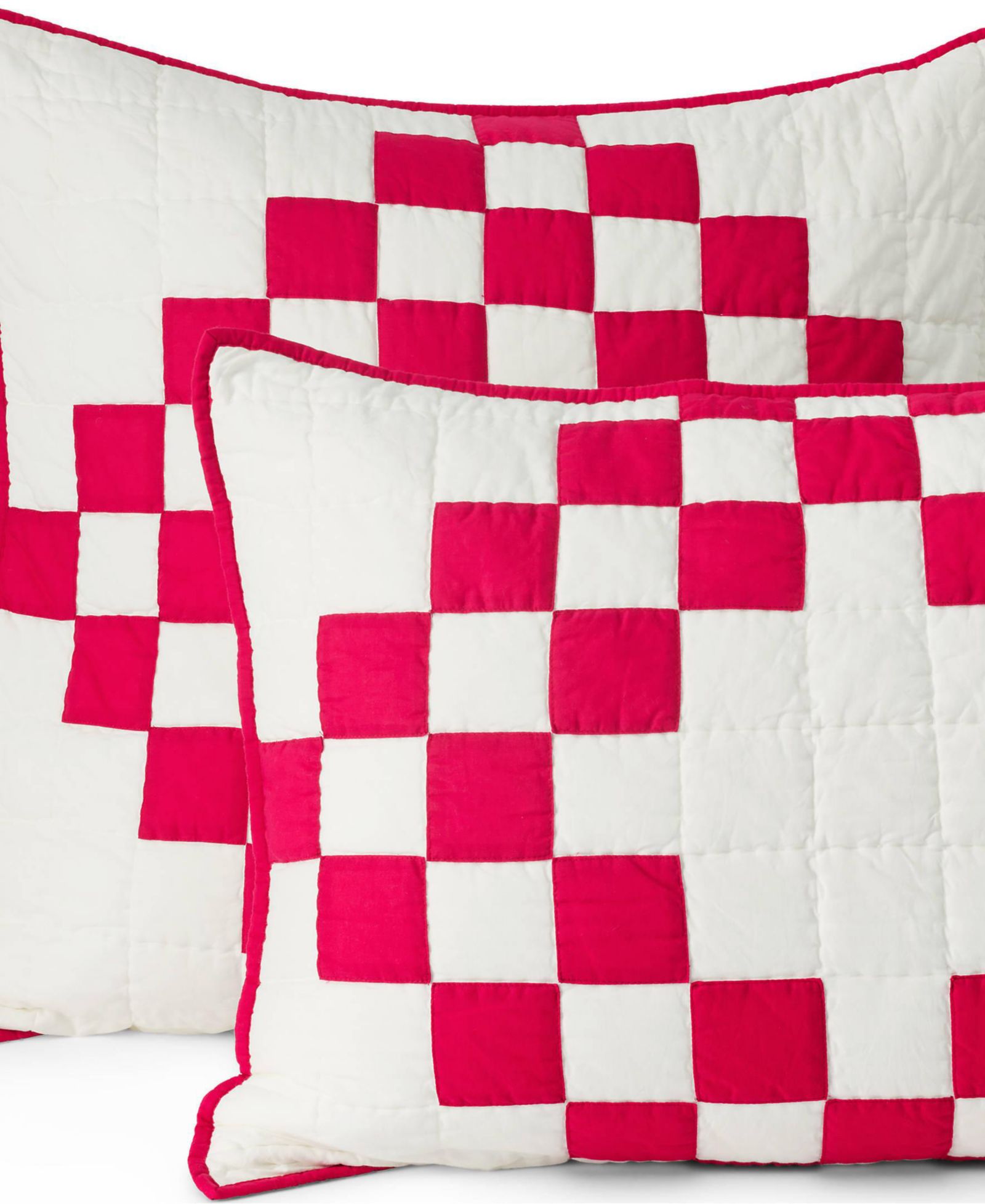 Lands' End Irish Chain Quilt Pillow Sham