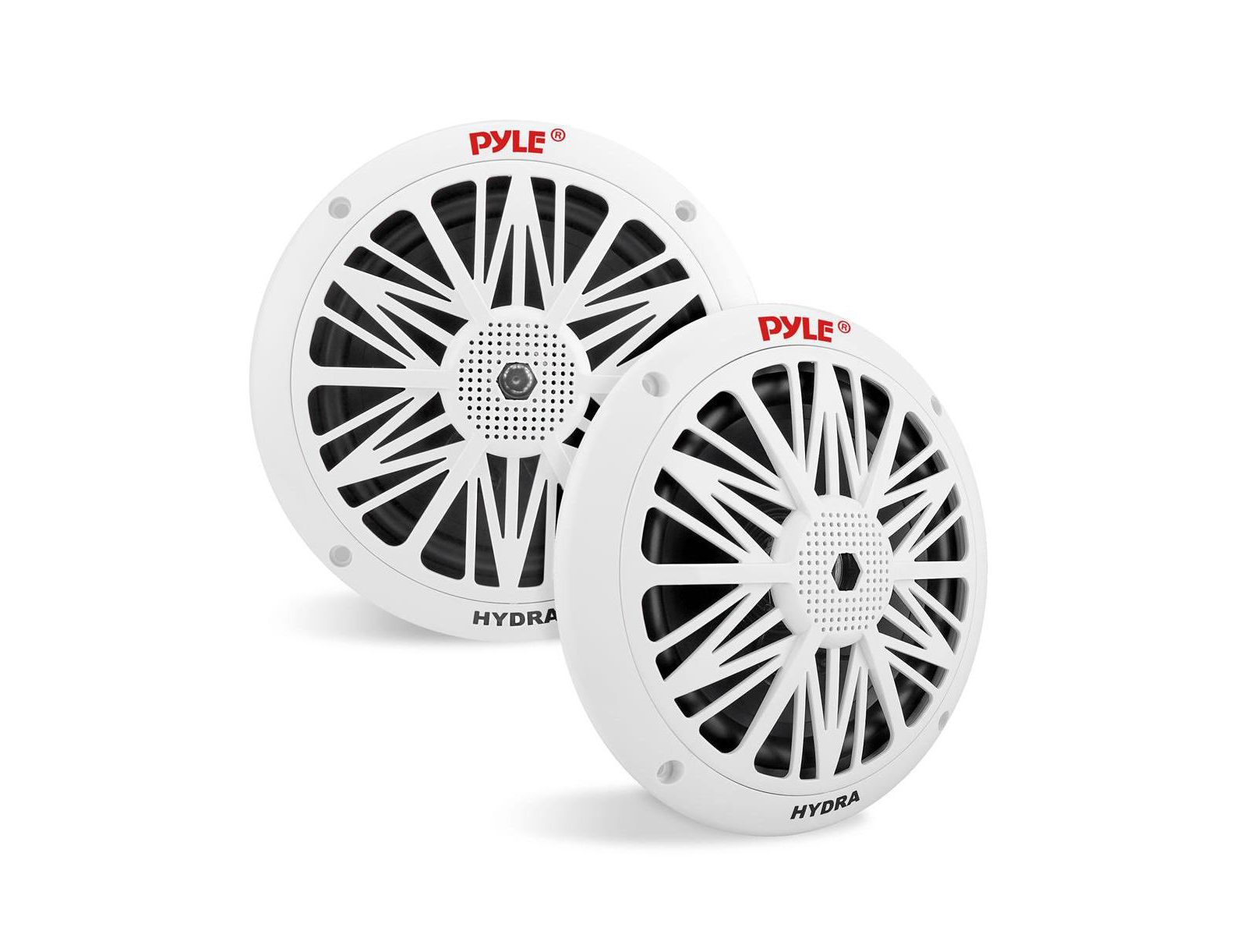Pyle 6.5" морские компонентные динамики, 2-Way, 200 Watt, водонепроницаемые, белый