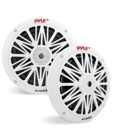 Pyle 6.5" морские компонентные динамики, 2-Way, 200 Watt, водонепроницаемые, белый