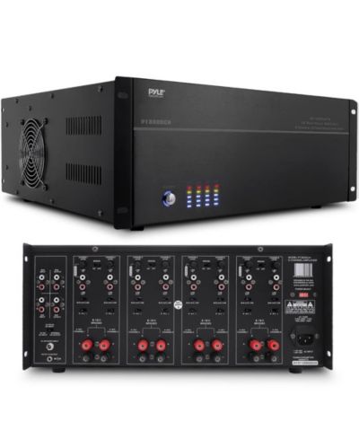 Домашний усилитель Pyle 8-Channel Multi-Zone Audio Control