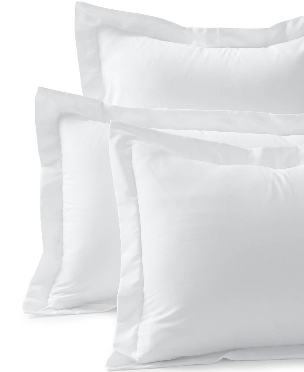 Lands' End 400 Thread Count Premium Supima Cotton No Iron Sateen Pillow Sham