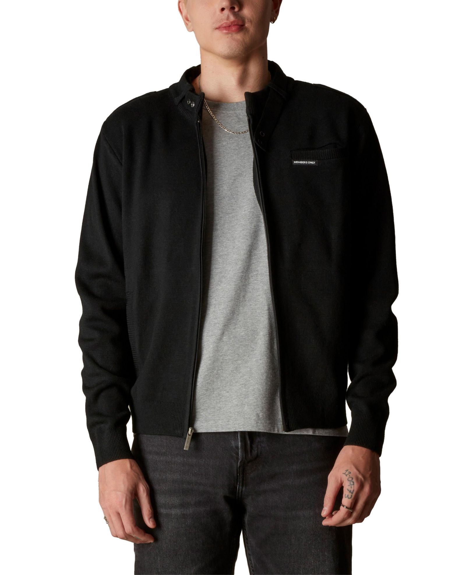 Members Only Men's Iconic Racer Sweater