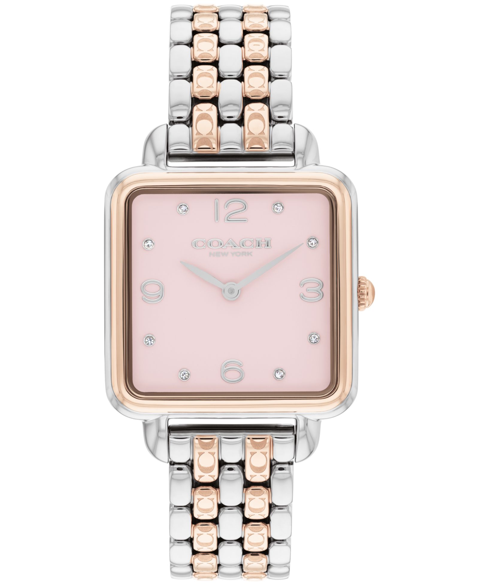 COACH Женские часы Cass Two-Tone Stainless Steel Bracelet, 28mm