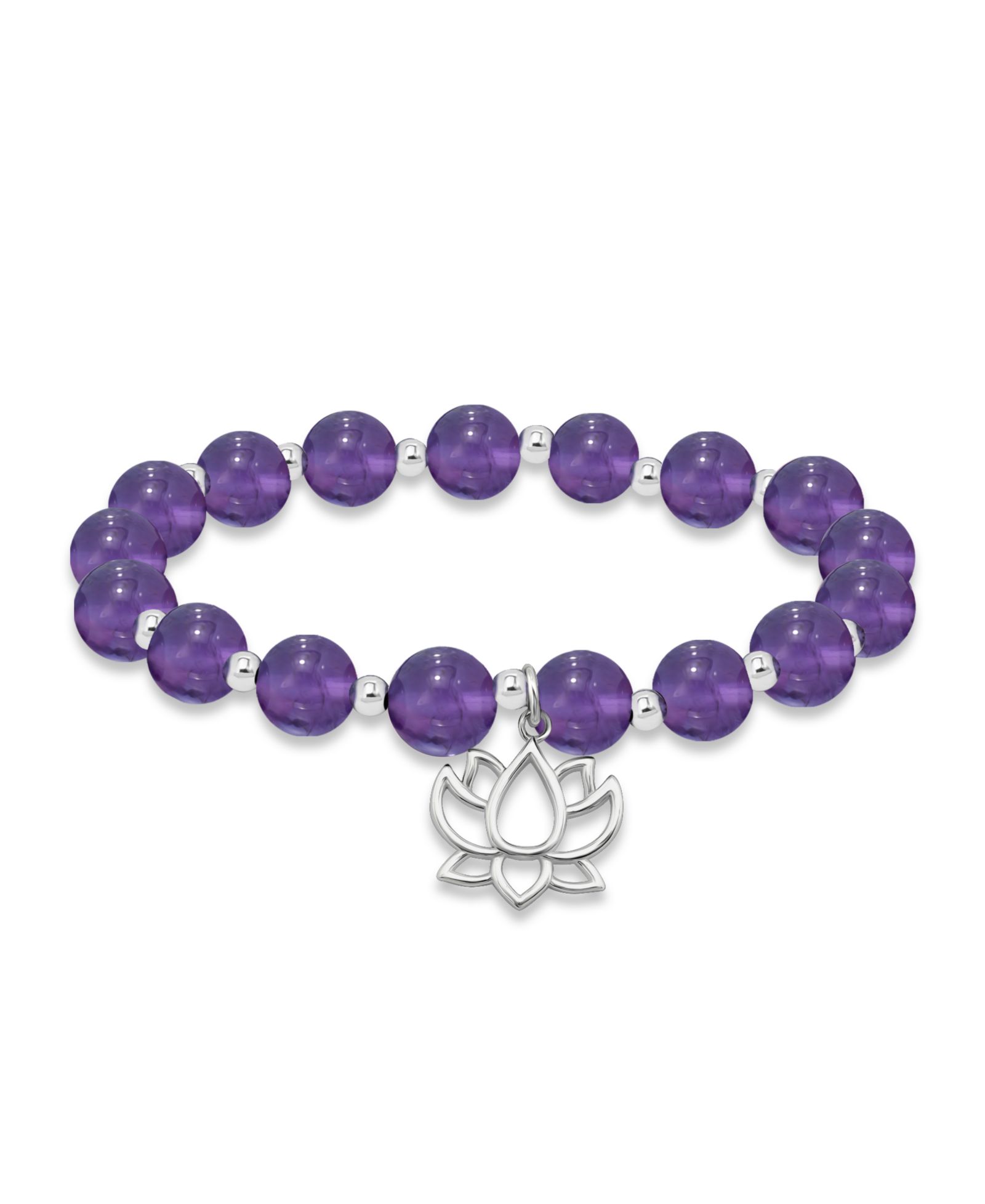 Серебряные серьги-браслет с подвеской Lotus