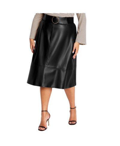 CITY CHIC Plus Size Untamed Skirt