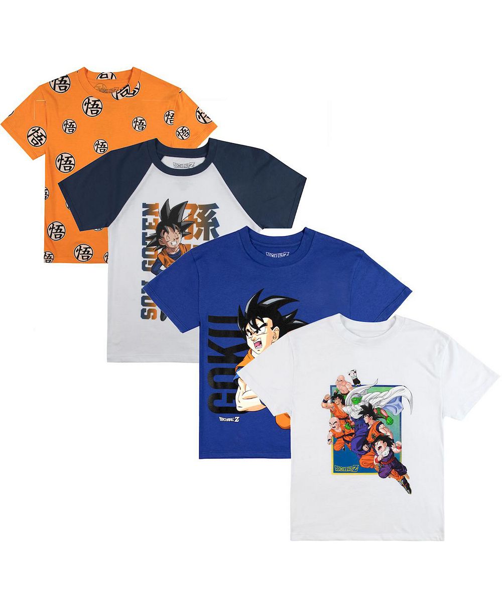 Dragon Ball Z Футболки с персонажами 4 шт. XXL