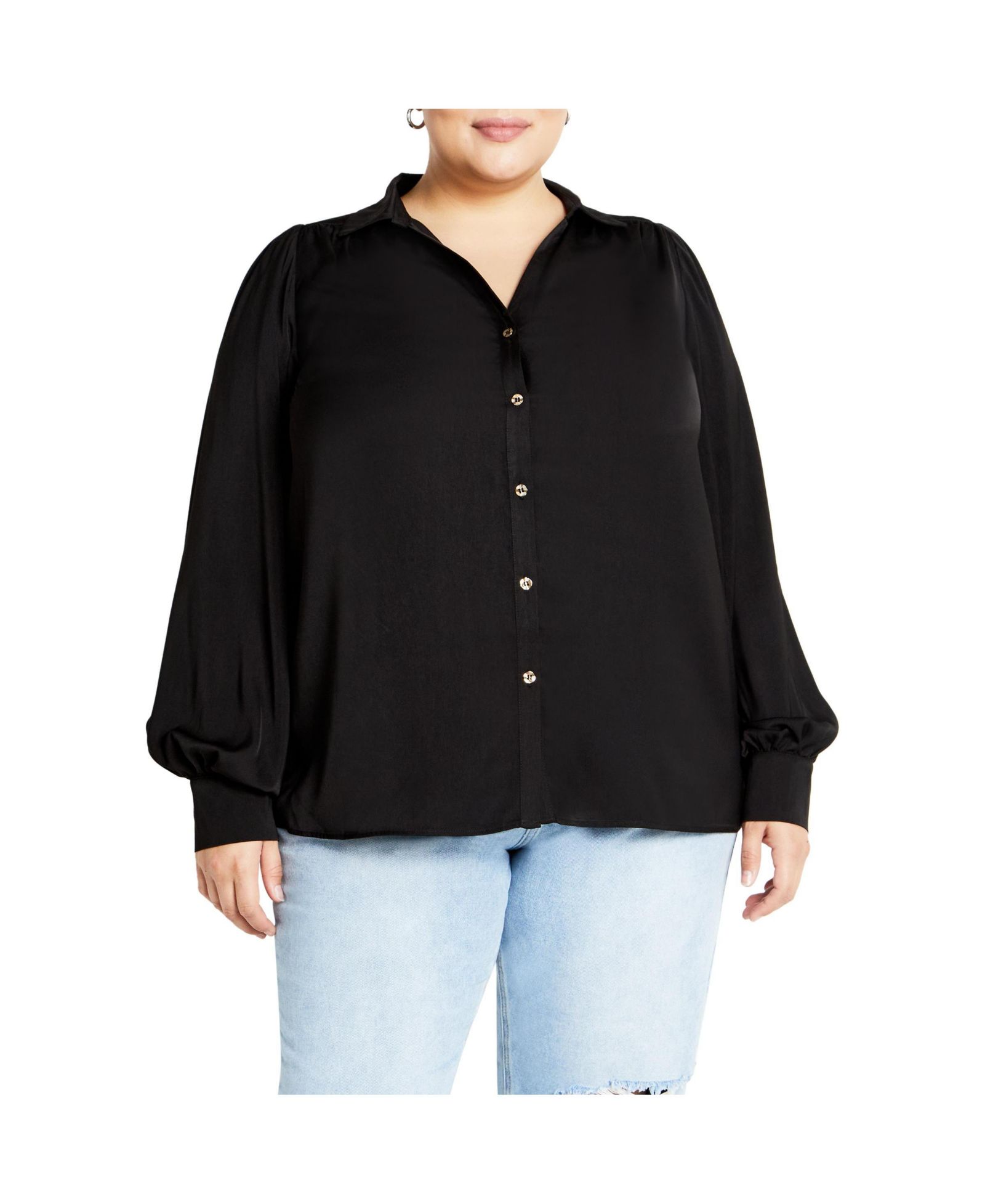 Рубашка CITY CHIC Plus Size Hadlee