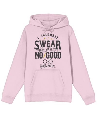 Мужское худи Harry Potter I Solemnly Swear I Am Up To No Good Long Sleeve Cradle Pink