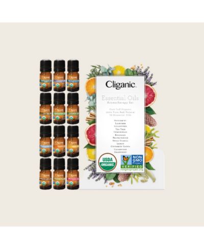 Cliganic Organic Aromatherapy набор (12 основных масел) - 5 ml