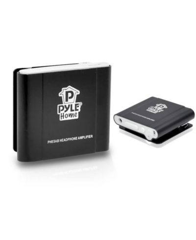 Pyle Bass Boost Rechargeable Portable Headphone Amplifier