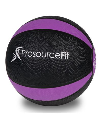 ProsourceFit Rubber Medicine Ball, 12 lb