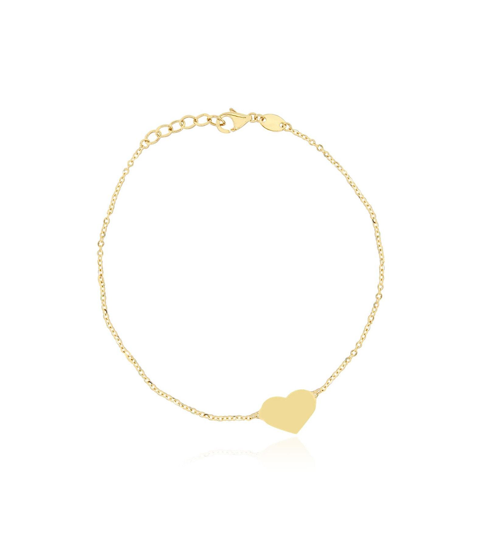 The Lovery Single Heart Bracelet