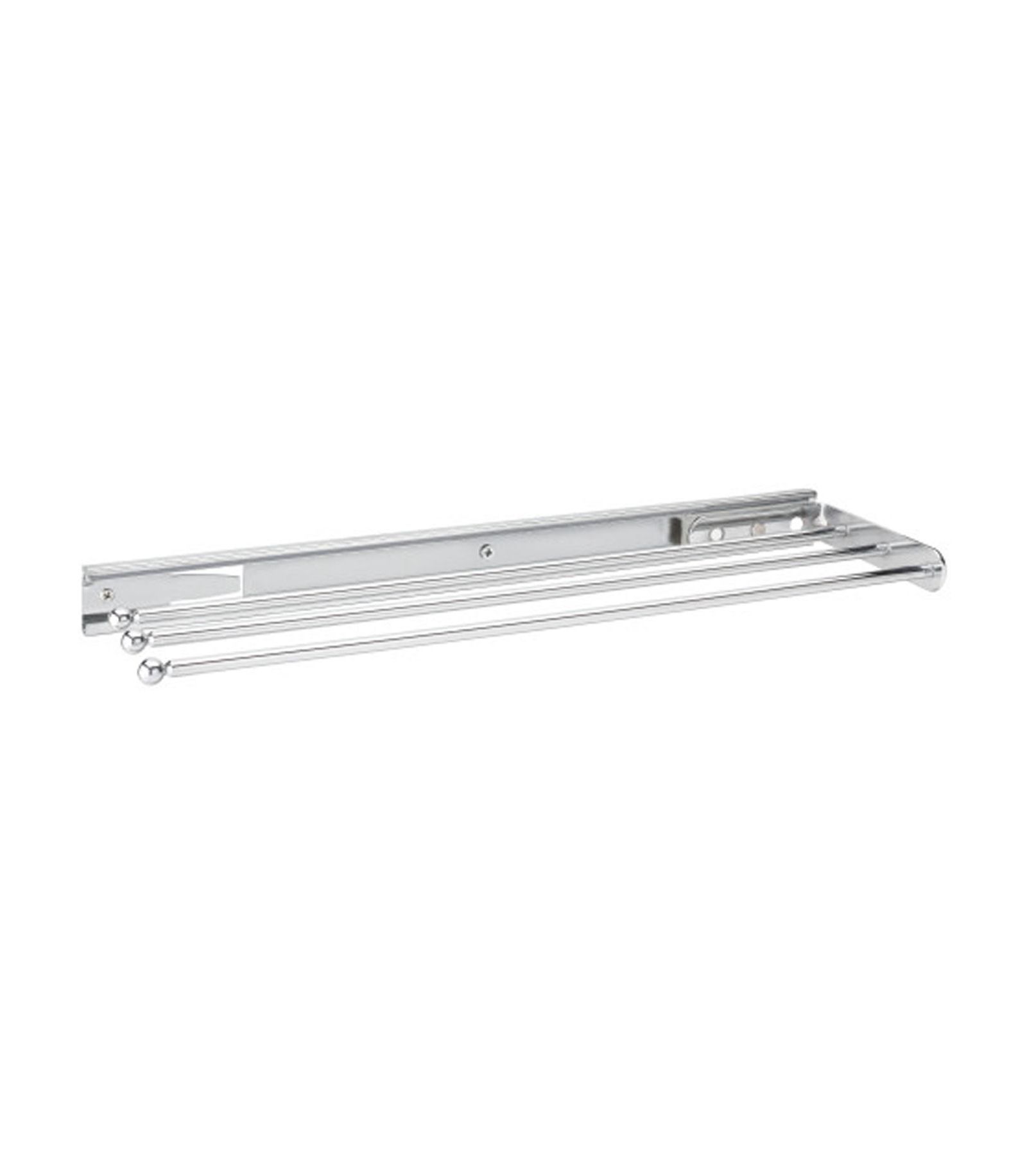 Rev-A-Shelf Pullout Dish Towel Bar Under Kitchen Cabinet 3 Prong, White 563-47 C