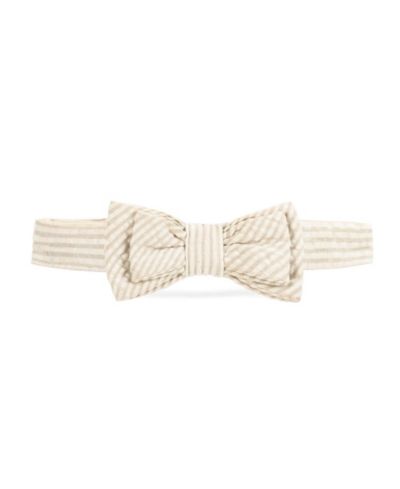 Hope & Henry Boys Hope and Henry Classic Seersucker Bow Tie