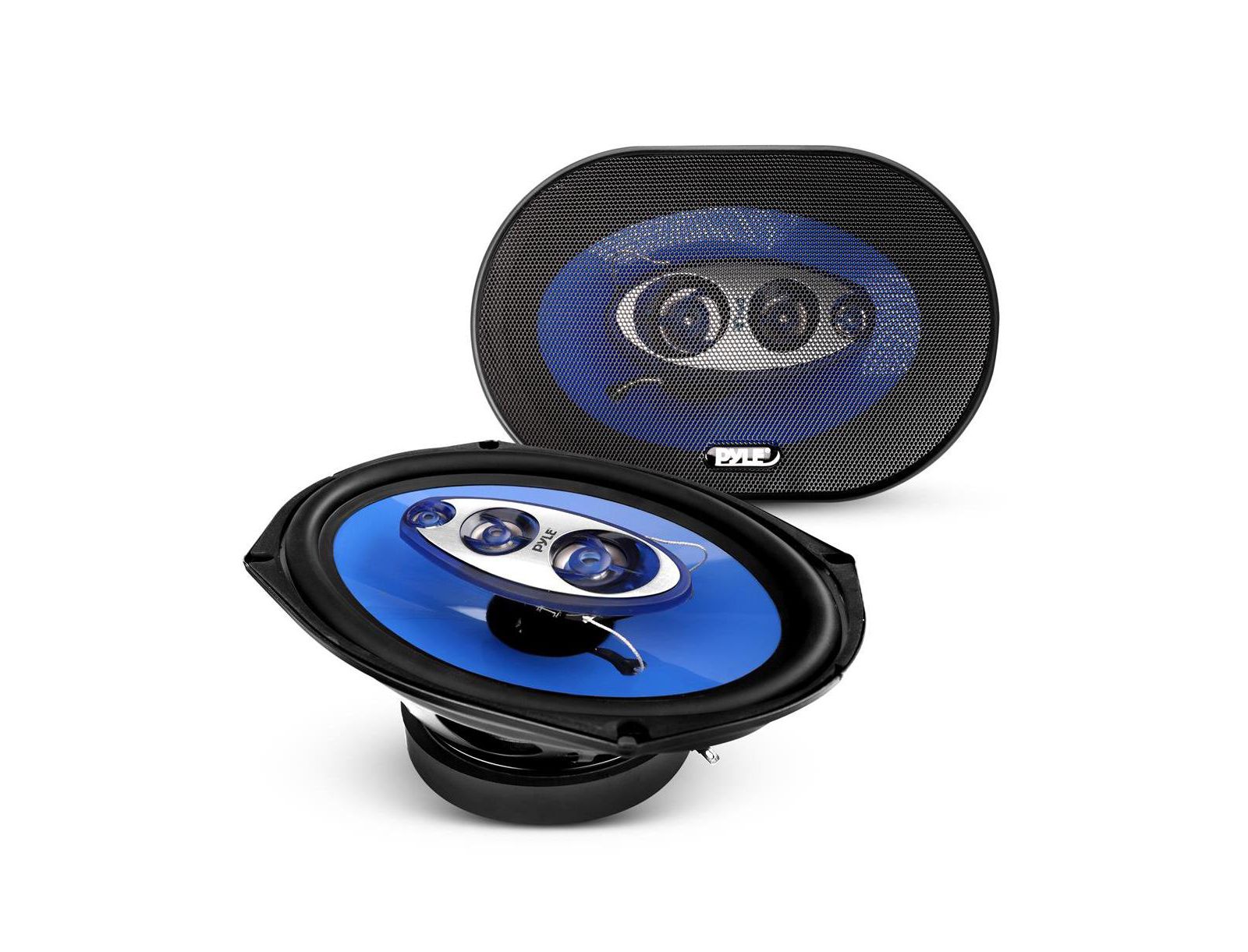 Pyle 500W Four-Way Quadriaxial Car Speakers