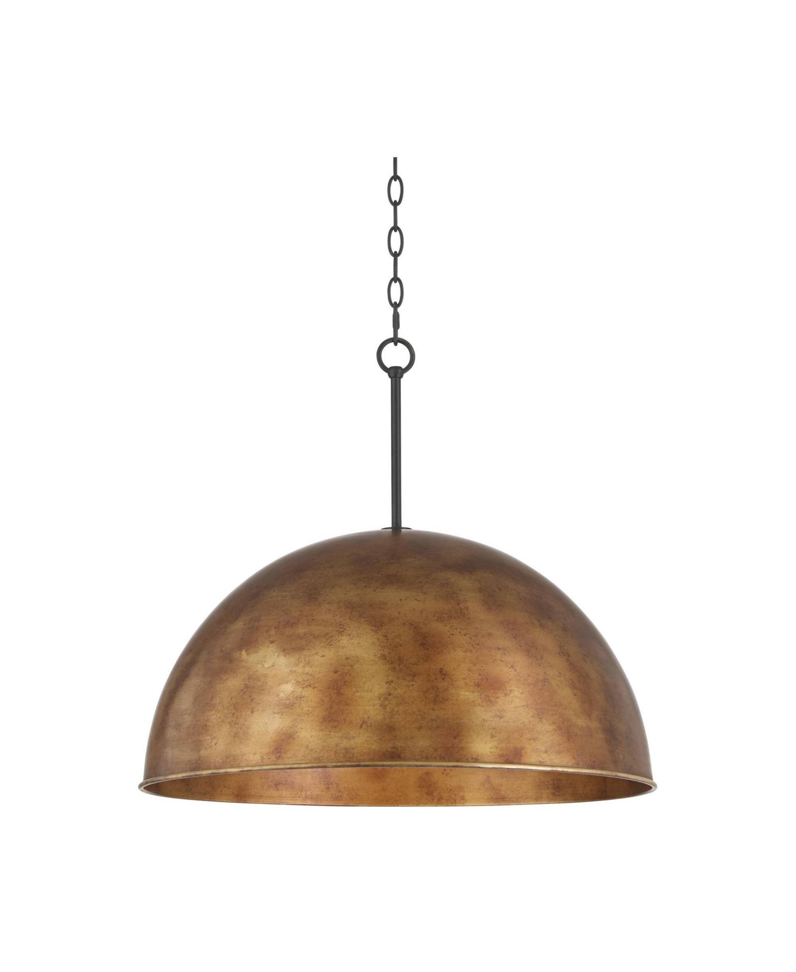 Possini Euro Design Julian 24" Rustic Pendant Ceiling Light Fixture Dining Room Over Table Dome 4-Light Brown Bronze Finish