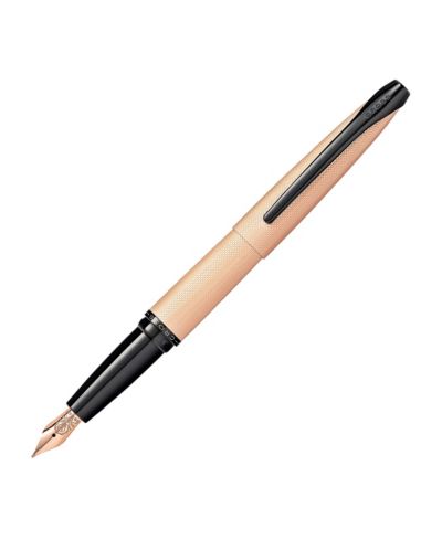 Brushed rose gold