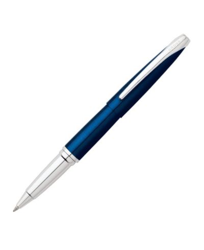 Ручка A. T. Cross Selectip Rollerball ATX Translucent Blue Lacquer с полированным хромом