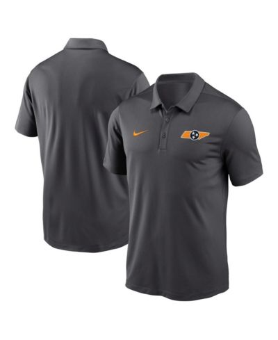 Nike Мужская рубашка Nike Tennessee Volunteers Franchise Polo Anthracite